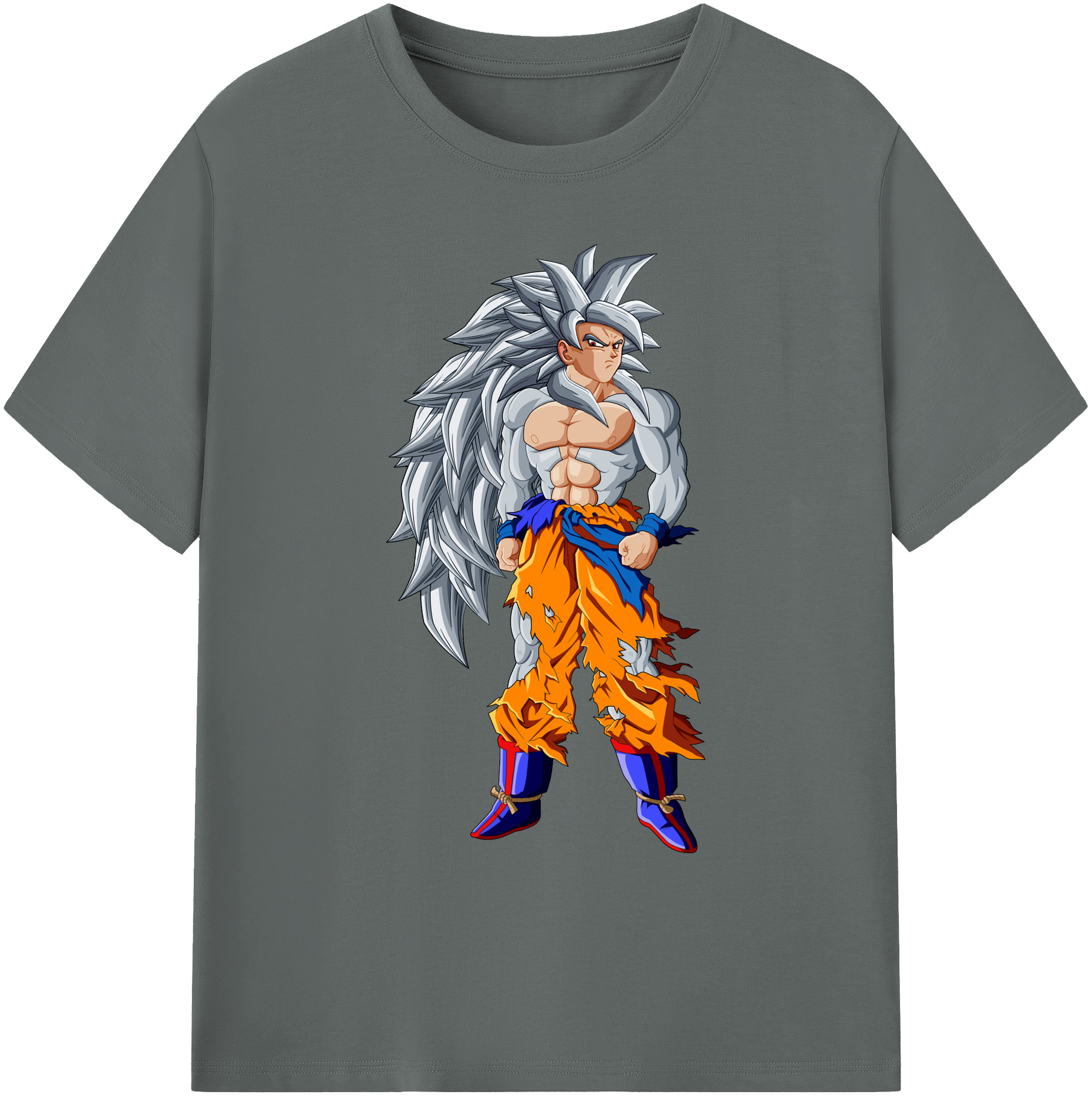 （画像用） ドラゴンボール 孫悟空（そん ごくう）Son Goku カカロット DRAGON BALL Kakarotto 綿100％ メンズ半袖Tシャツ｜肌触りやわらか＆通気性
